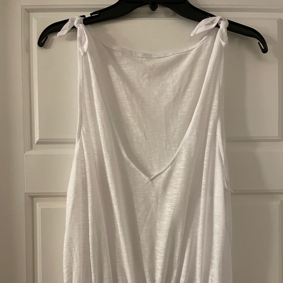 Becca swim white basics swim cover up size large - Picture 6 of 8